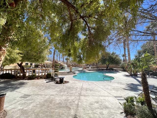 Pool at the resort